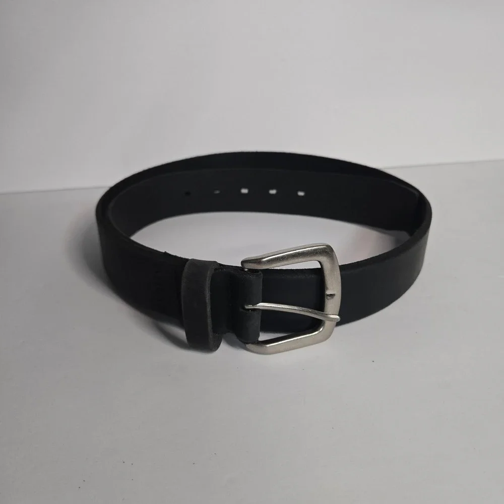 Ariat Mens Genuine Leather Belt Black Western Work Casual Size 42 A1037401